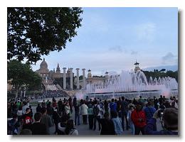 Montjuic fountains